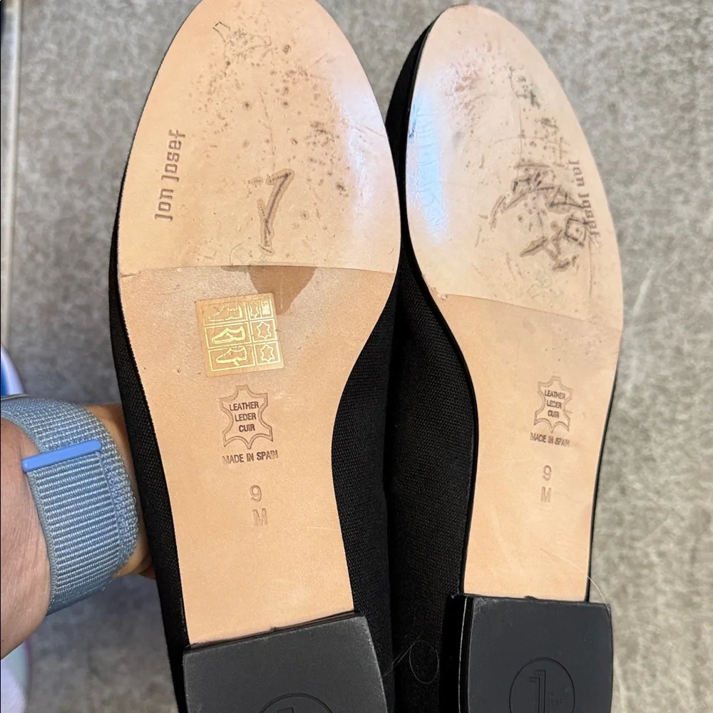 Jon Josef Women's Classic Black Loafers - Picture 3 of 6